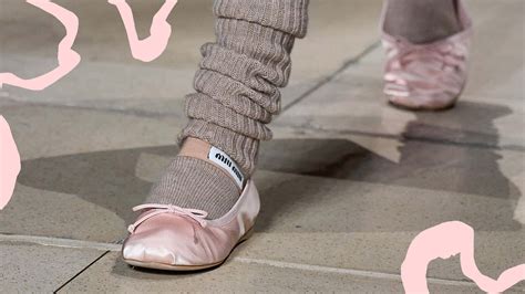 miu miu ballet flats outfit|marie claire ballet flats.